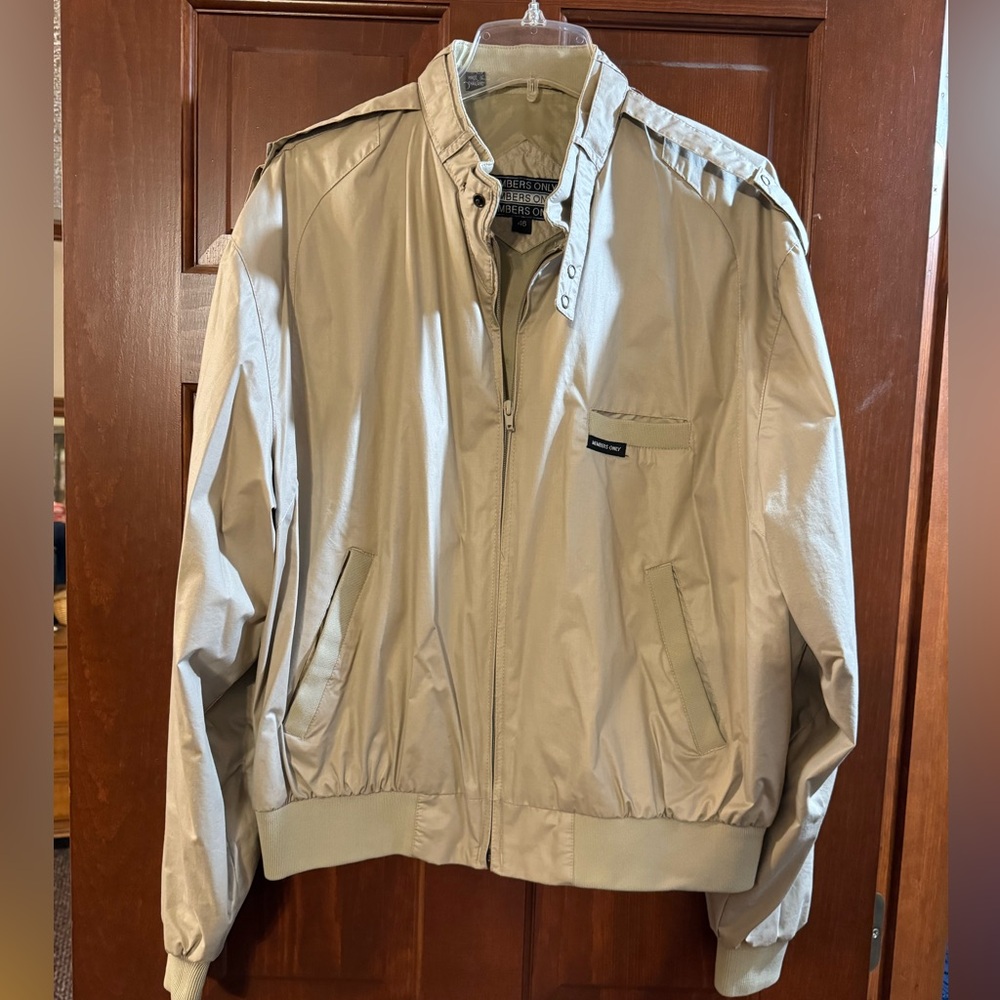 Vintage Members Only men’s jacket size 46 large - Picture 1 of 4